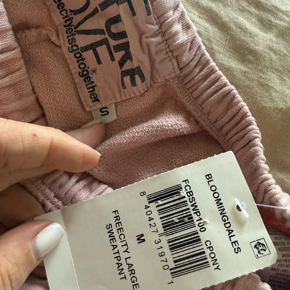 Pink freecity Logo Sweatpants - Picture 3 of 3